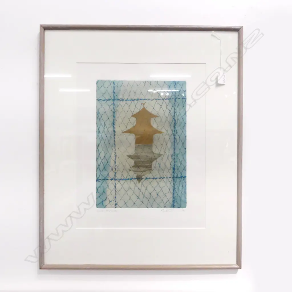 RODNEY FUMPSTON 'GOLD PAVILION' 20/75 450x350mm Image 1++