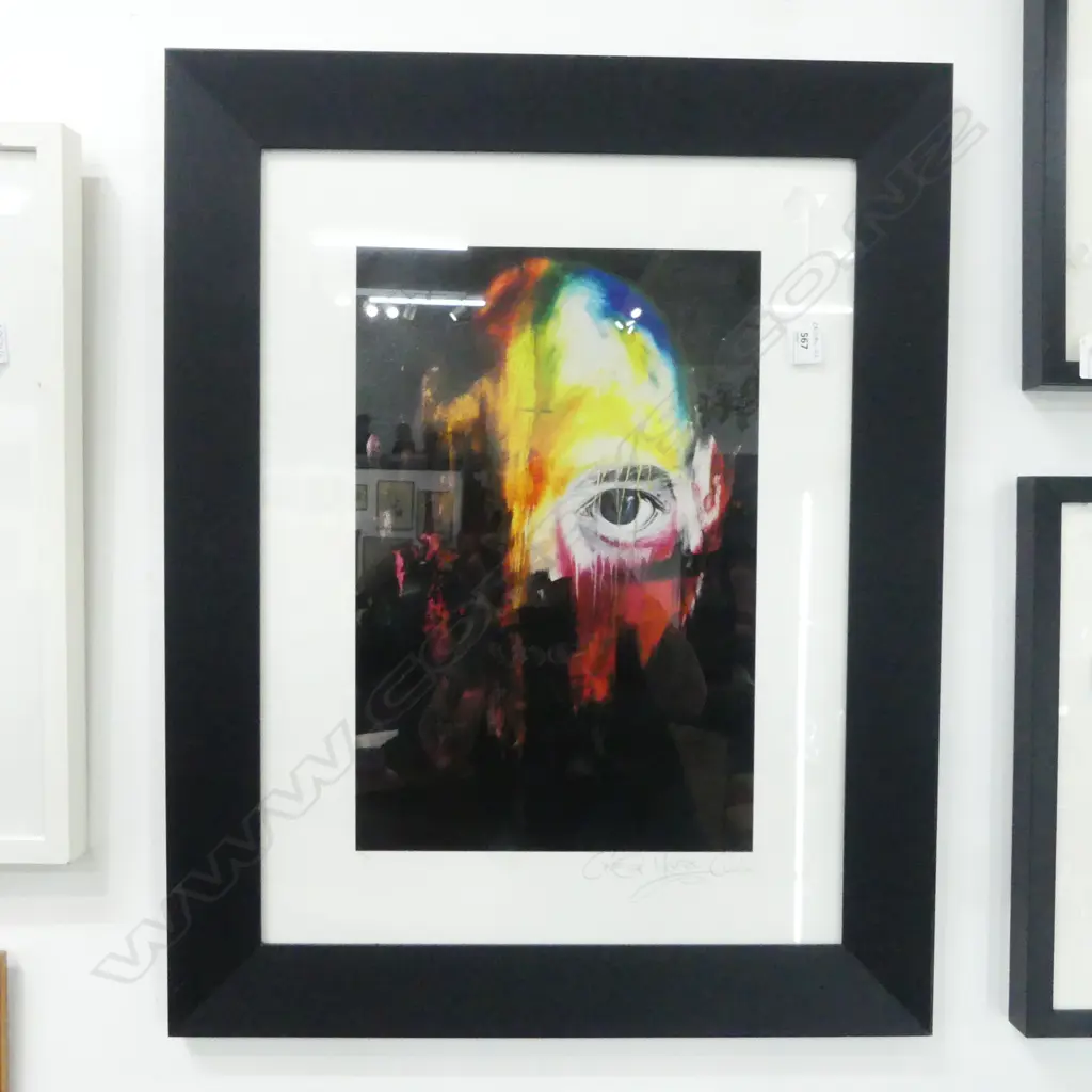 GEORGE MORTON CLARK, HOLI, PRINT Ed. 3/30 720x570mm Image 1++