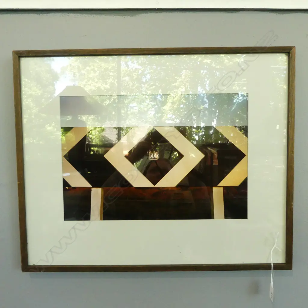 MARTIN TAYLOR 'JUNCTION, MANAWATU' PHOTOGRAPH 1982 265x390mm Image 1++