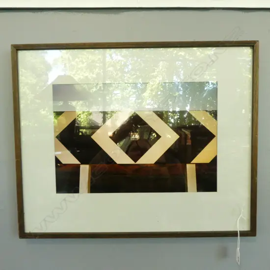 MARTIN TAYLOR 'JUNCTION, MANAWATU' PHOTOGRAPH 1982 265x390mm