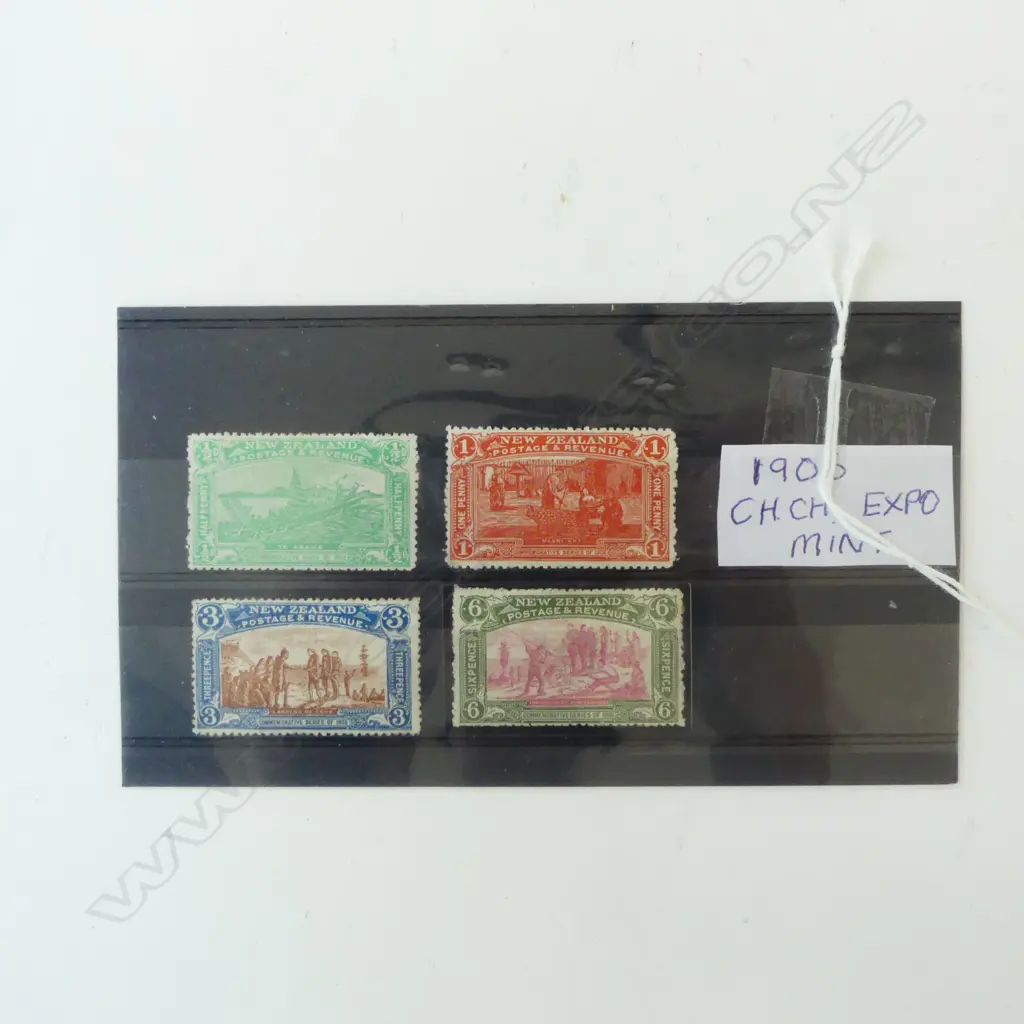 4 1906 CHCH EXPO STAMPS Image 1++