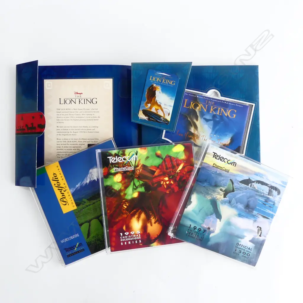 GROUP OF 4 PHONE CARD COLLECTION Image 1++