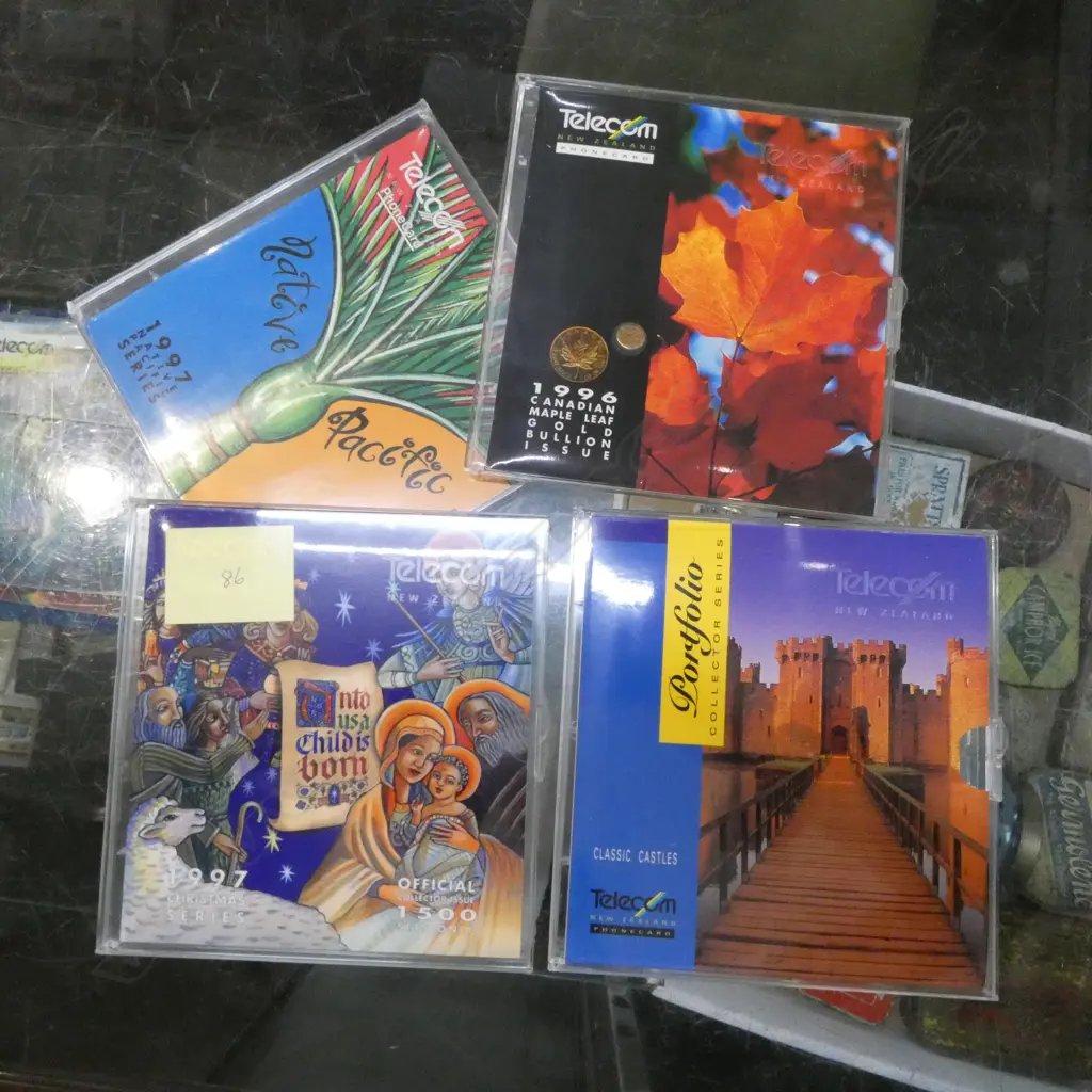 GROUP OF 4 PHONE CARD COLLECTION Image 1++