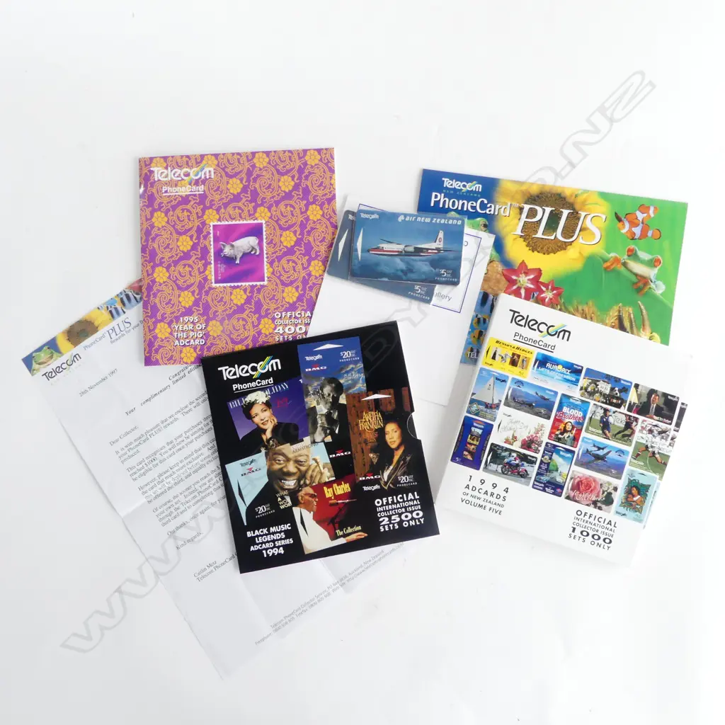 GROUP OF 4 PHONE CARD COLLECTION Image 1++