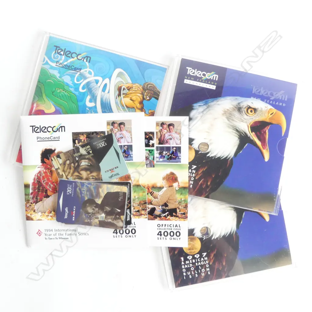 GROUP OF 4 PHONE CARD COLLECTION Image 1++