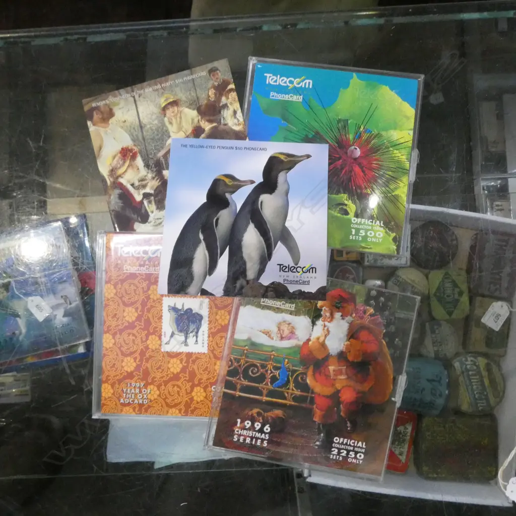 GROUP OF 4 PHONE CARD COLLECTION Image 1++