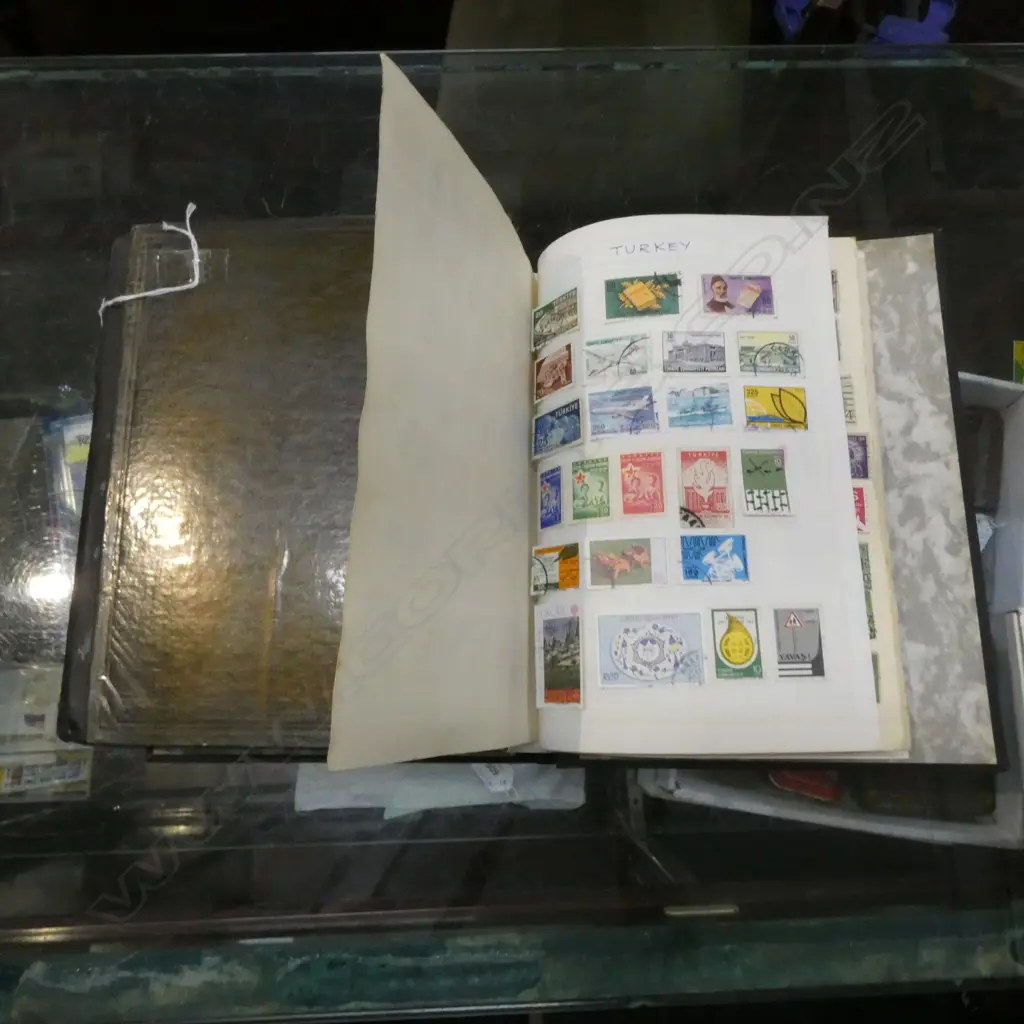TWO N.Z. & WORLD STAMP ALBUMS  Image 1++