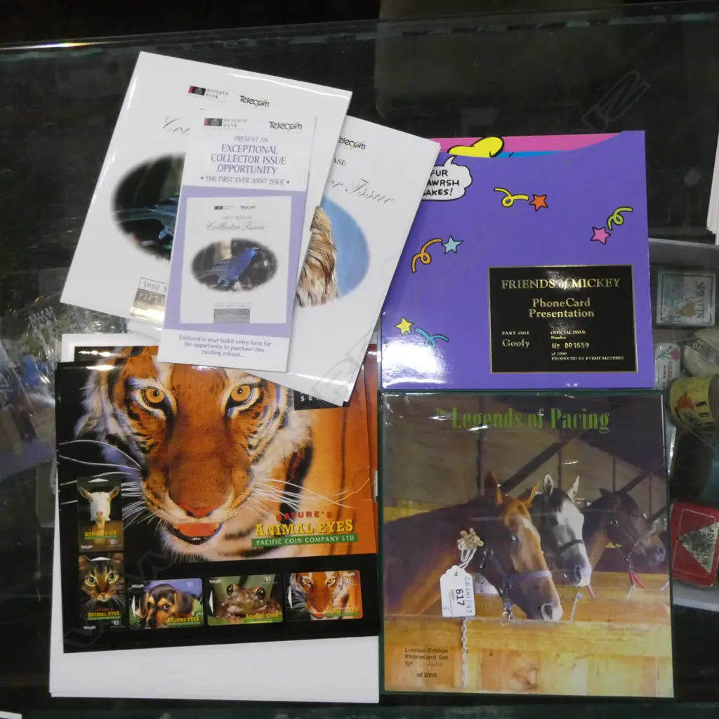 GROUP OF 5 PHONE CARD COLLECTION Image 1++