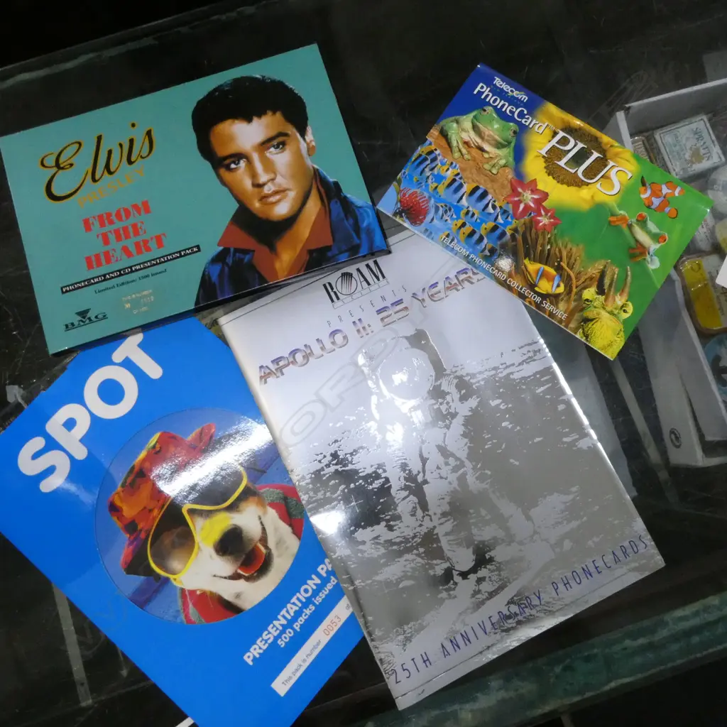 GROUP OF 4 PHONE CARD COLLECTION Image 1++