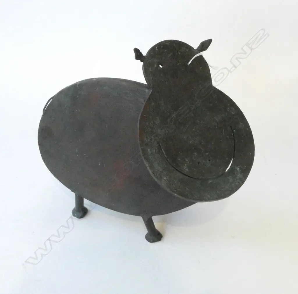 BRONZE HIPPO ORNAMENT H.230mm Image 1++