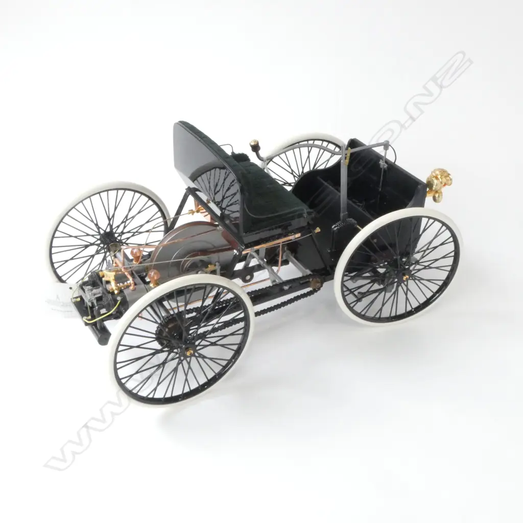 FRANKLIN MINT MODEL 1896 FORD QUADROCYCLE L320 Image 1++