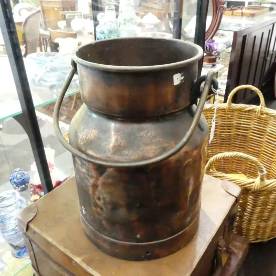 METAL MILK / CREAM CAN H.375mm