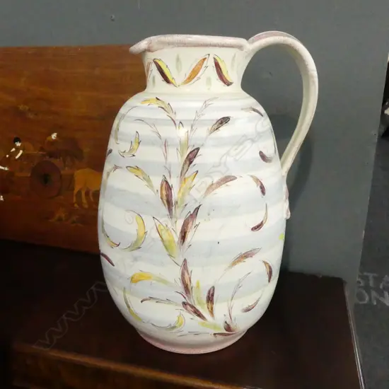 LG. BOURNE DENBY POTTERY JUG H.360mm