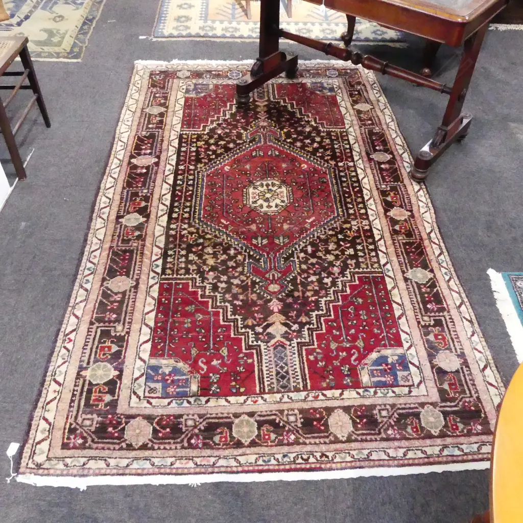 HAND KNOTTED WOOL PILE RUG 2400x1420mm Image 1++