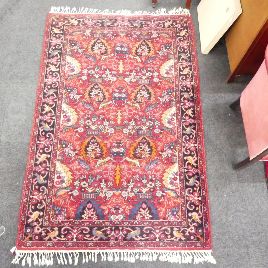 HAND KNOTTED WOOL PILE RUG 2000x1320mm Image 1++