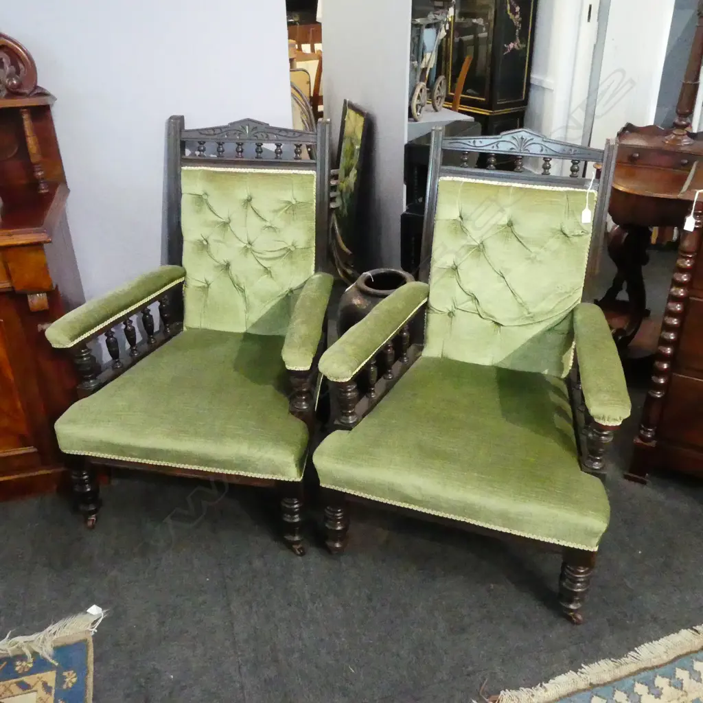 PR EDWARDIAN ARMCHAIRS  Image 1++