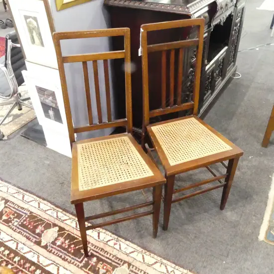 PR CHAIRS, CANED SEATS AF