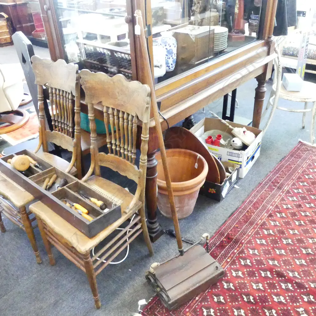 *RTV* EARLY 20thC EWBANK CARPET SWEEPER Image 1++