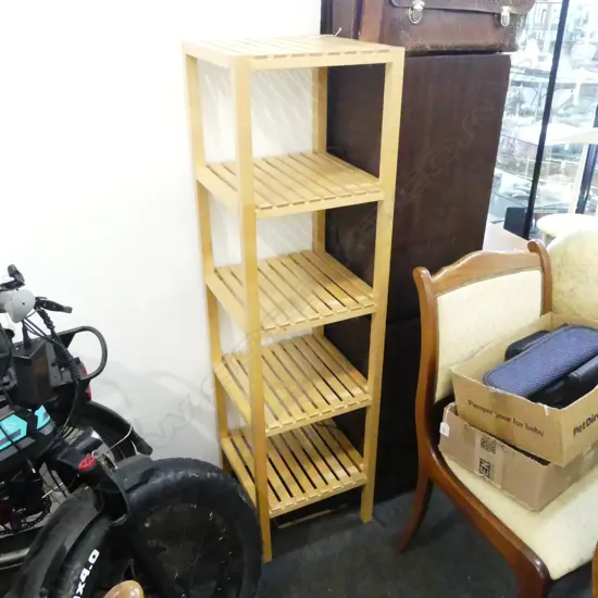 5 TIER SQUARE SHELVING UNIT 370x370x1390mm