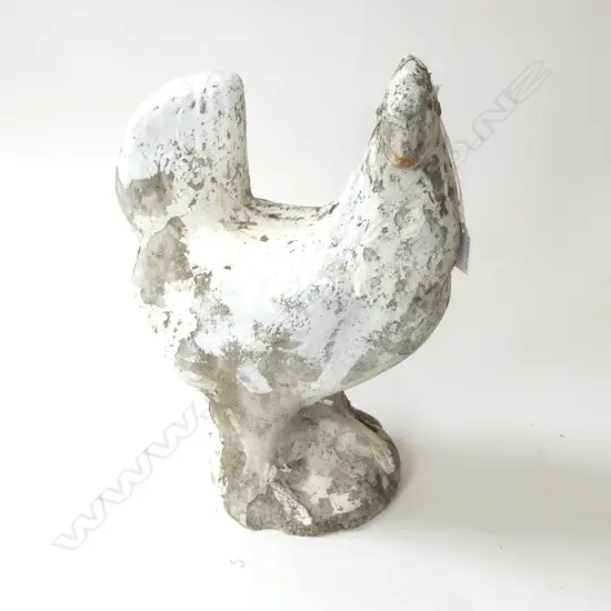 CONCRETE GARDEN ROOSTER H.370mm