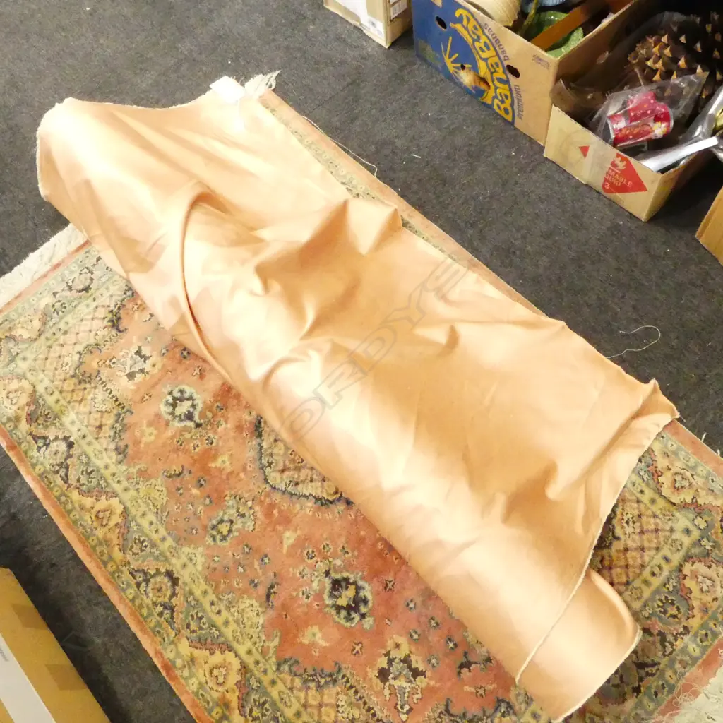 FABRIC BOLT; OLD ROSE, SATIN, 50M Image 1++