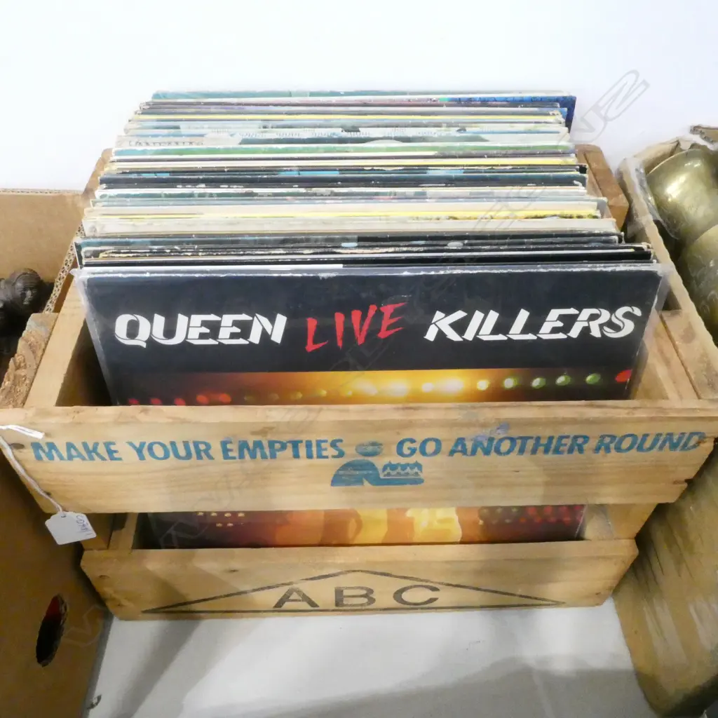 ASST. RECORDS; QUEEN, TOTO, LED ZEB, LOU REED, PRETENDERS ETC Image 1++