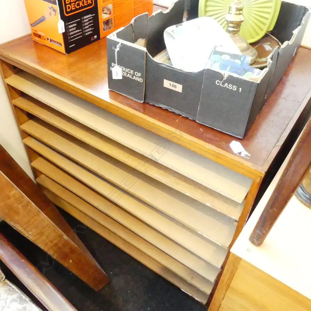 ARCHITECTS PLAN CABINET 935x715x770mm (TOP MARKED) Image 1++