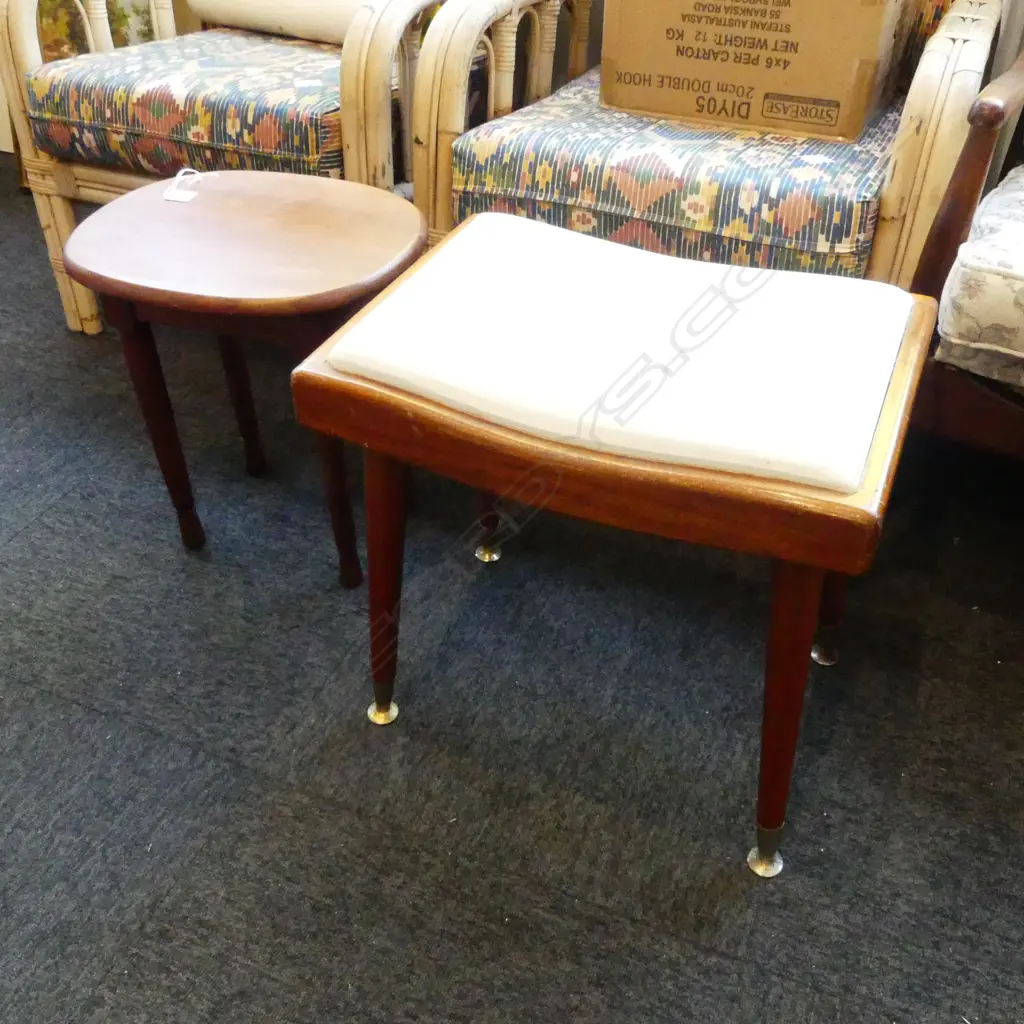 2 RETRO STOOLS H.460mm Image 1++