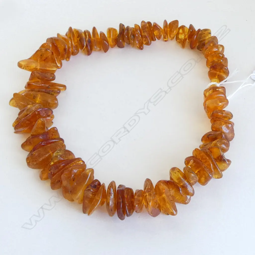 BALTIC AMBER BEAD NECKLACE Image 1++