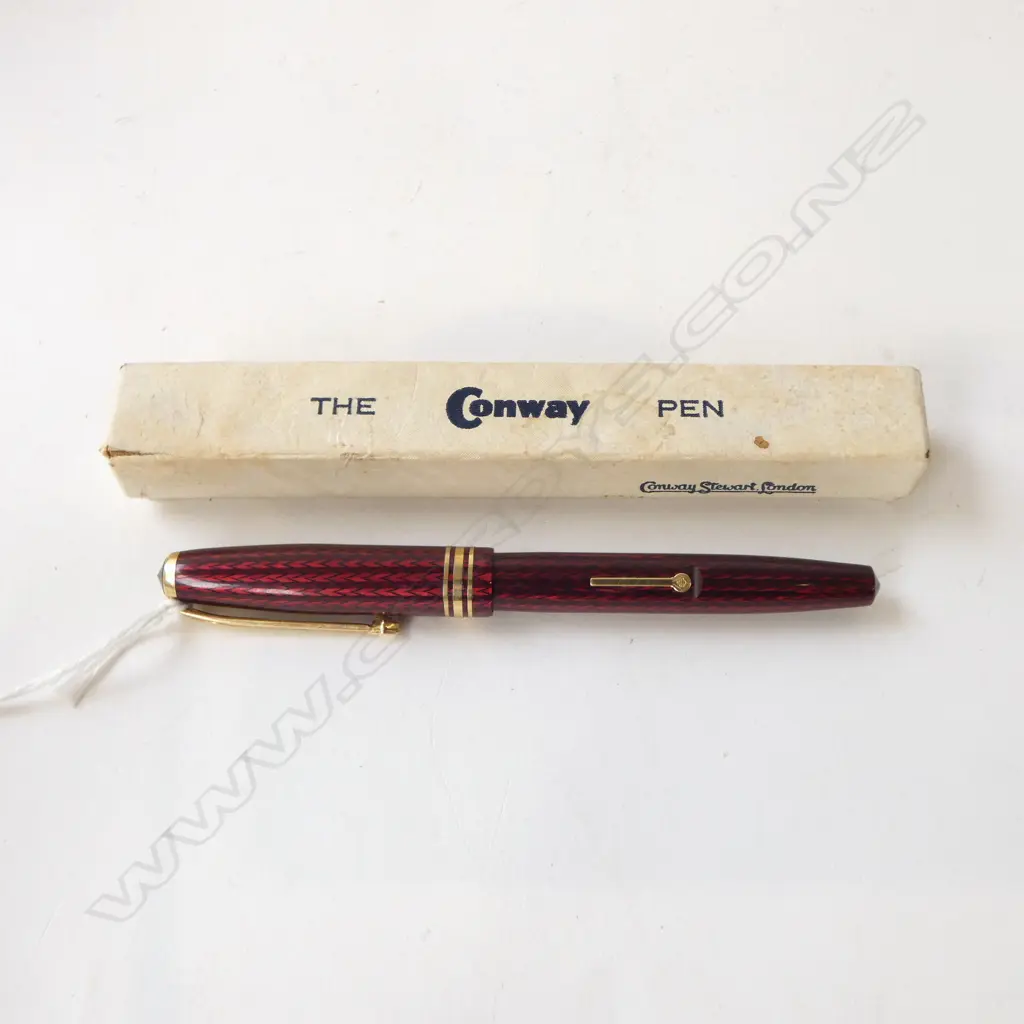 FOUNTAIN PEN w. 14CT 'ONOTO' NIB, CONWAY BOX Image 1++