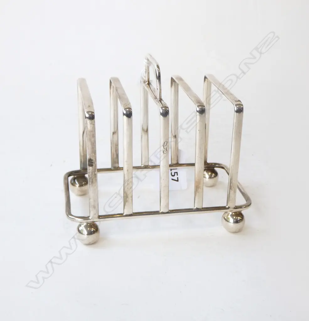 STG SILVER TOAST RACK, 209grms Image 1++