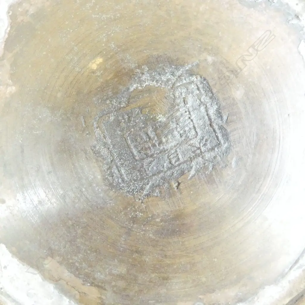 19THC JAPANESE BRONZE VASE applied birds & flowering branches. Character marks to the repaired base. H.215mm Image 1++