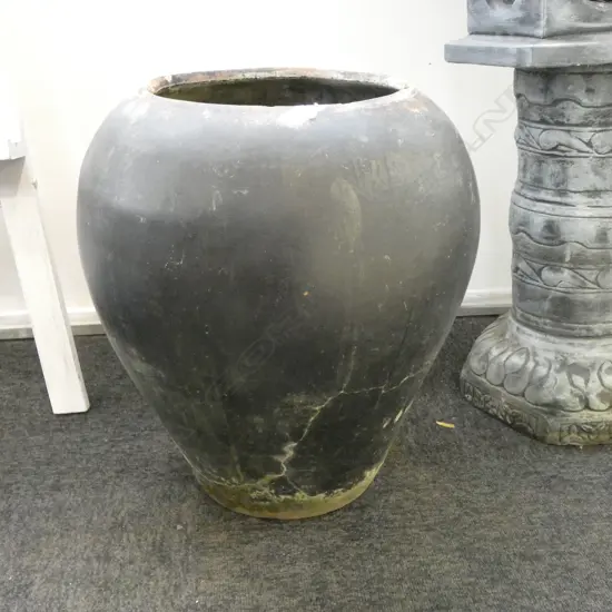 CERAMIC LOTUS GARDEN POT H.450mm