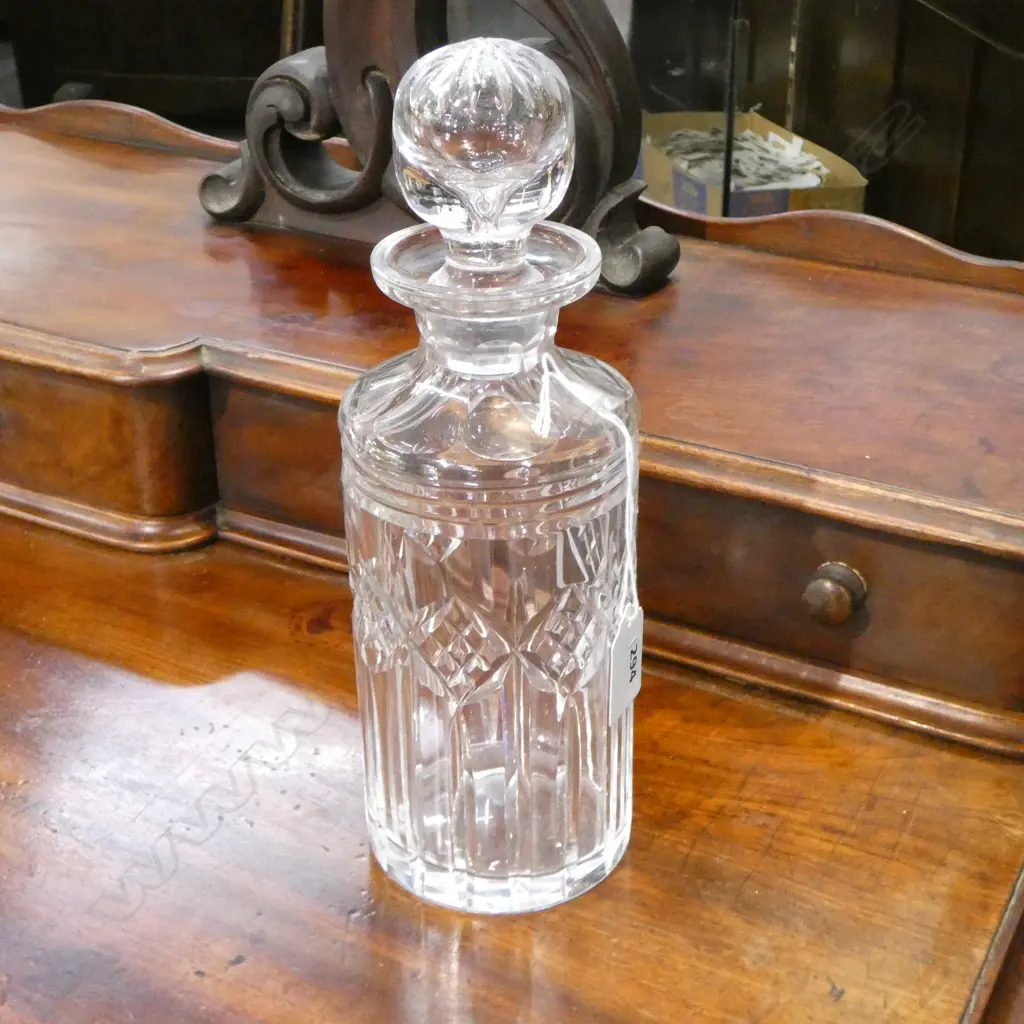WEBB & CORBETT CRYSTAL DECANTER H.270mm Image 1++
