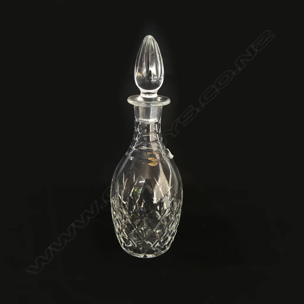 WEBB & CORBBET CRYSTAL DECANTER H.310mm Image 1++