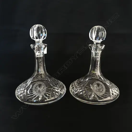 PR WATCHING WATERFORD SHIPS DECANTERS H260MM