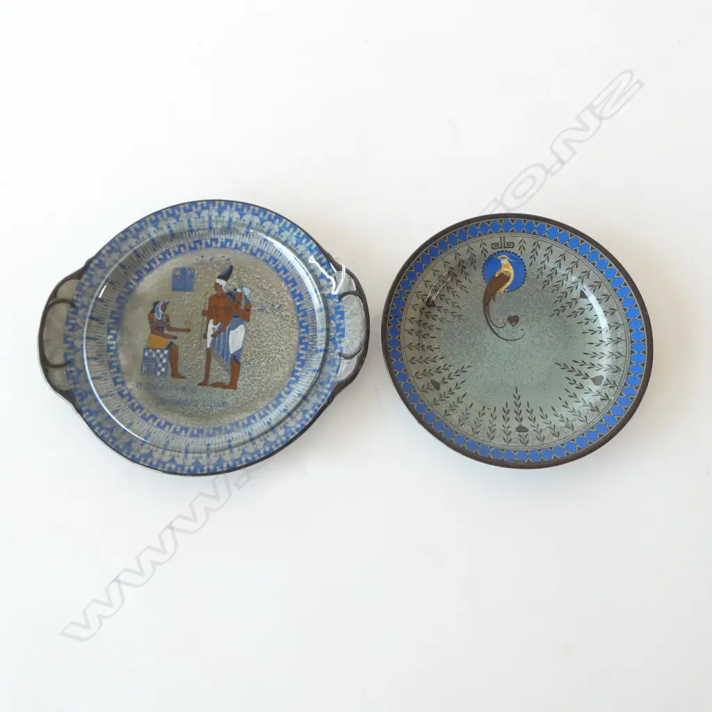 2 RD RACK PLATES TUTAMKHAMAN & PHONIX PATS DIA270MM LARGEST Image 1++