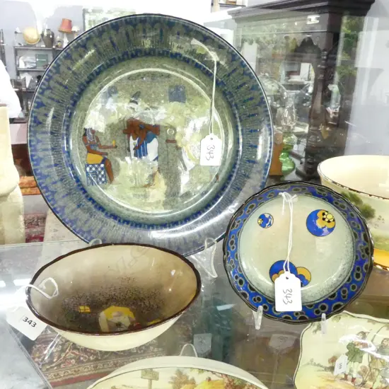 RD TUTAMKHAMAN RACK PLATE DIA265MM SOUP BOWL DIA150 & DISH DIA140MM
