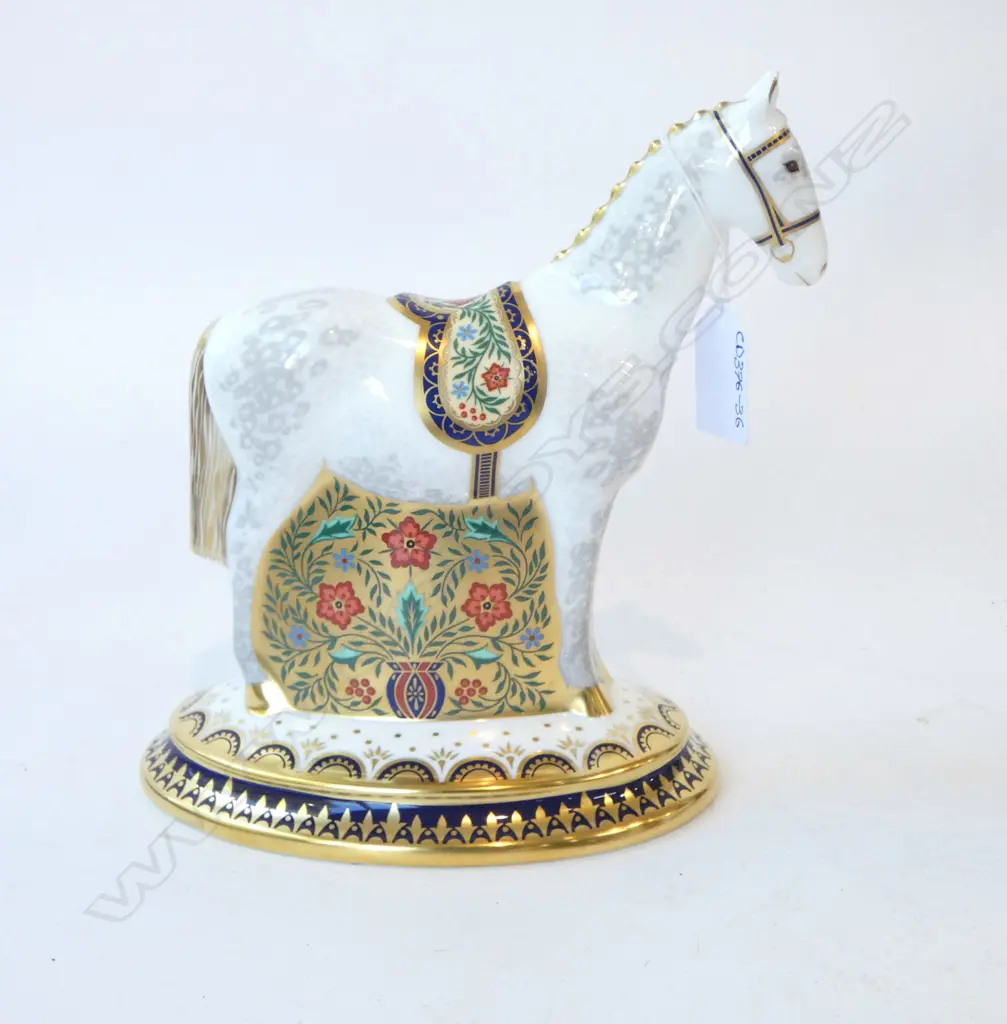 BOXED ROYAL CROWN DERBY 'SHOW PONY' 242/450 Image 1++