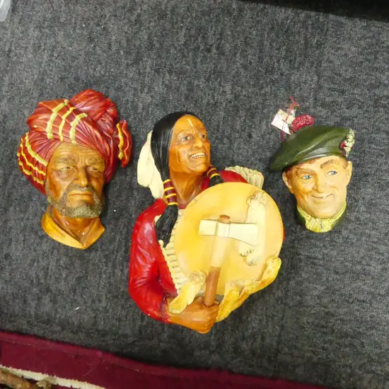 3 BOSSONS ORNAMENTS, H.170mm