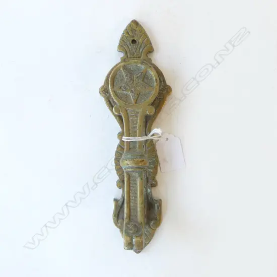 BRASS DOOR KNOCKER H.225mm