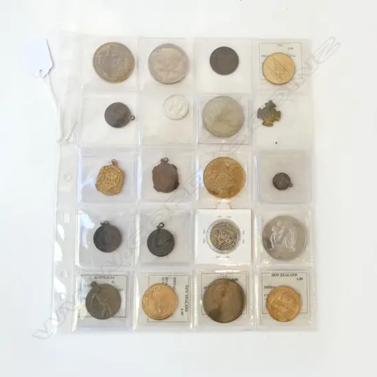 MAINLY NZ VINTAGE MEDALLIONS X 20