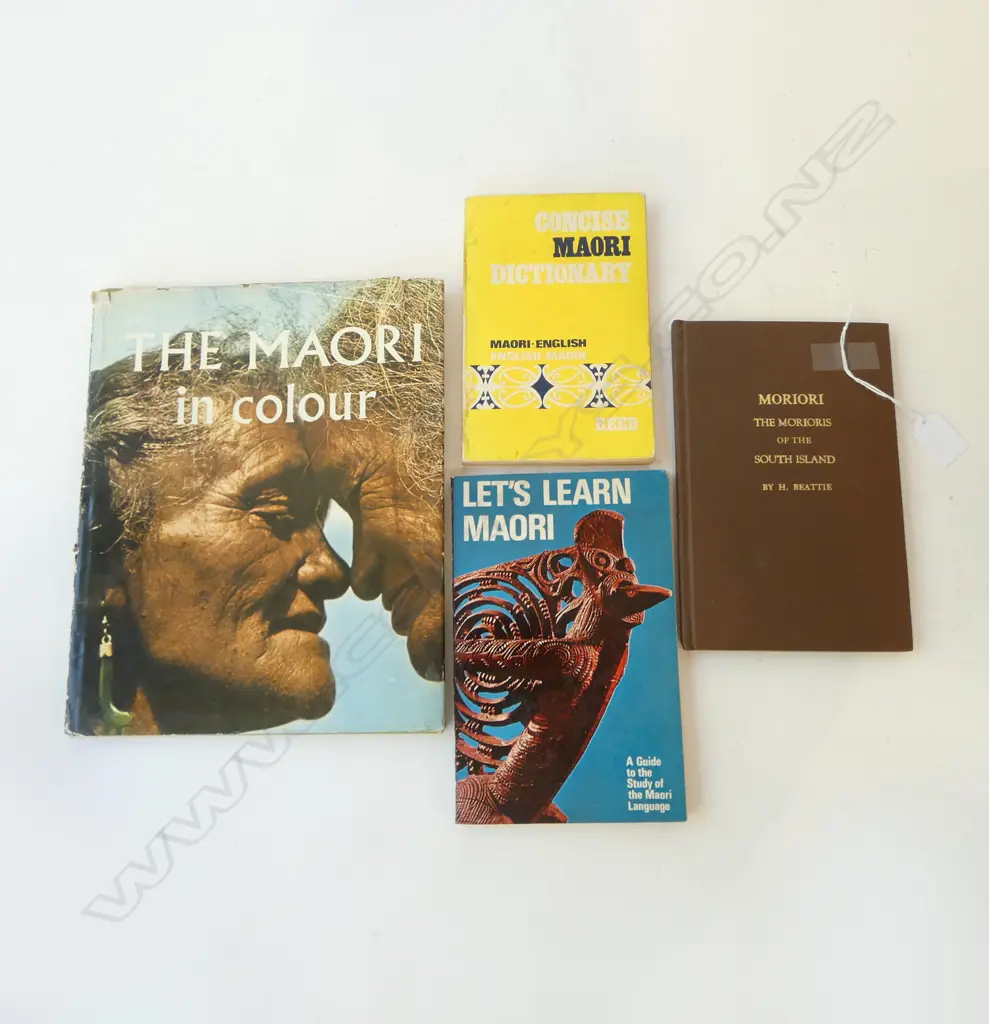 4 BOOKS, MAORI INTEREST Image 1++