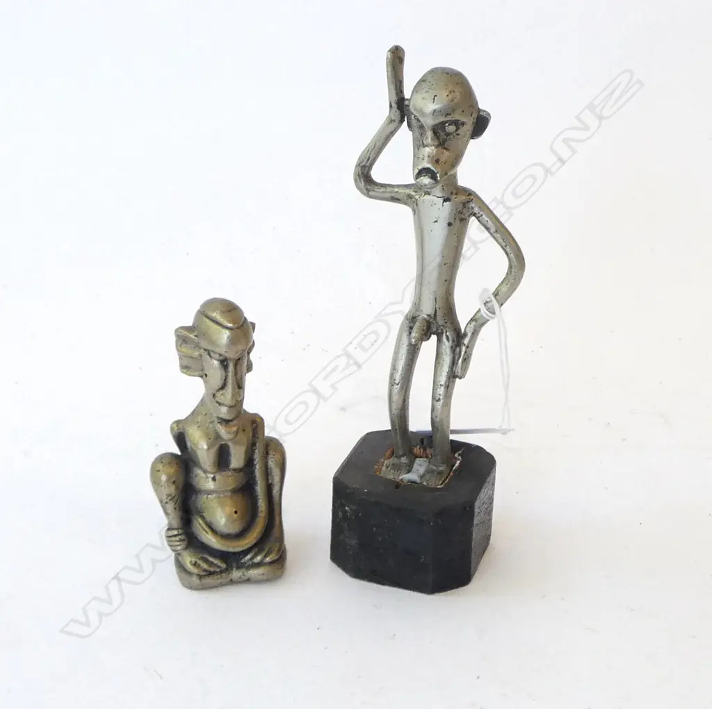 2 METAL FIGURES H.155mm Image 1++