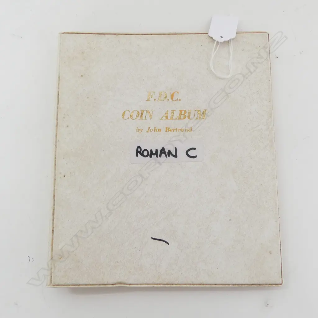 FOLDER OF ROMAN COINS Image 1++
