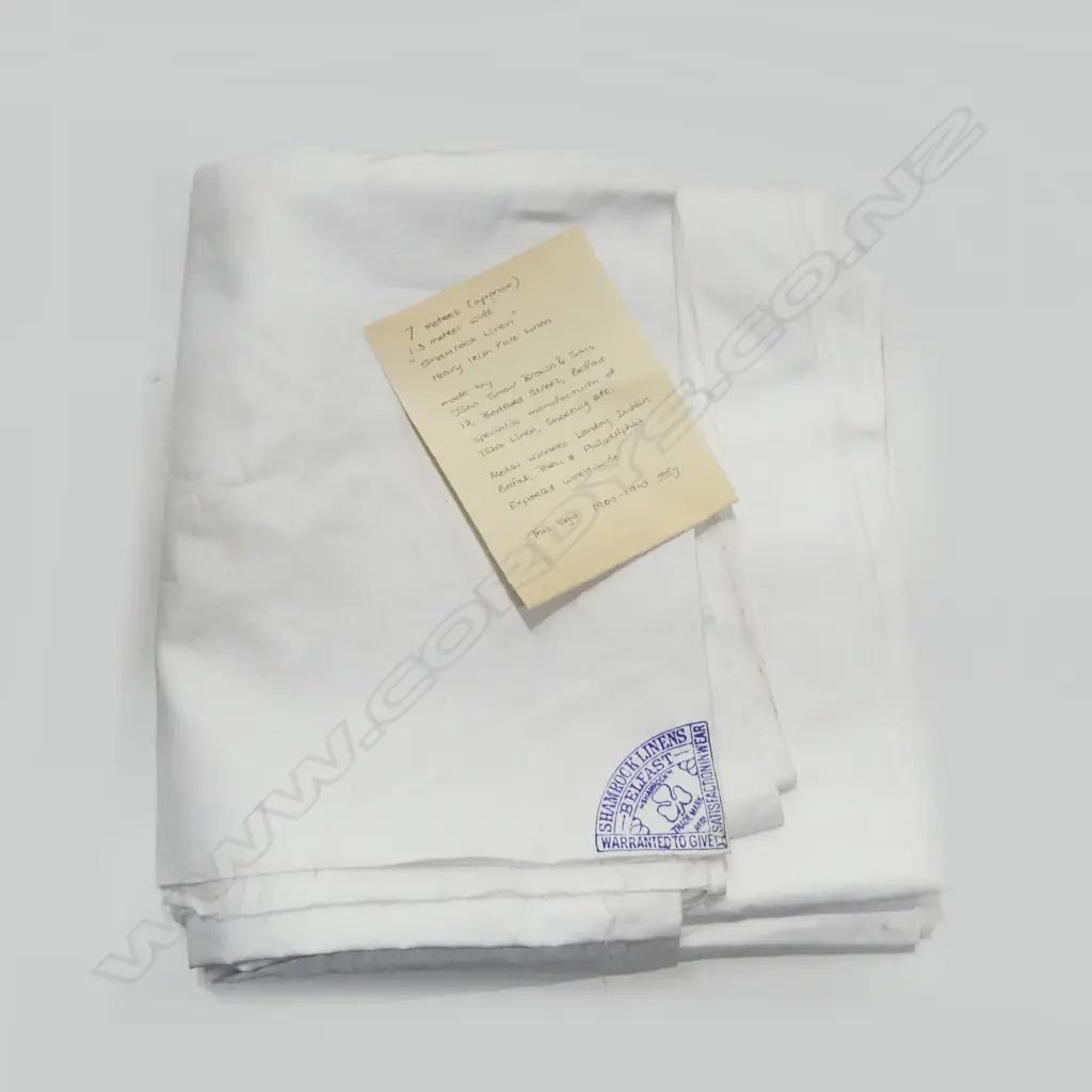 IRISH LINEN 7x1.3M C.1910 Image 1++