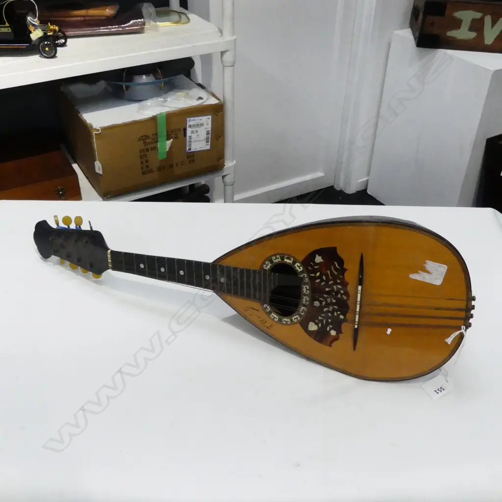 VINTAGE MANDOLIN L.620mm Image 1++