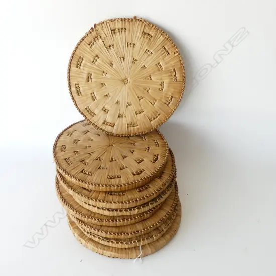 8 Reed cushions Dia.345mm