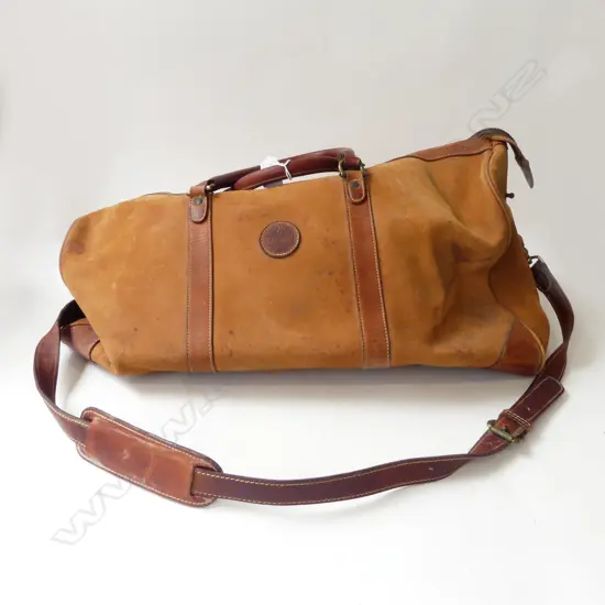 TIMBERLAND LEATHER WEEKEND BAG W.520mm