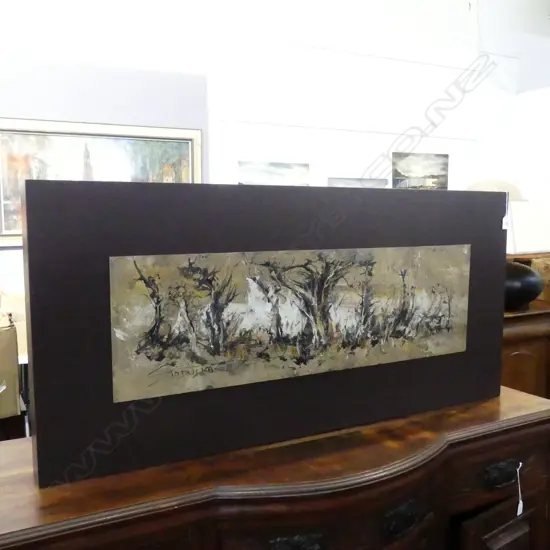 SIGNED ARTWORK 280x915mm, 560x1205mm overall